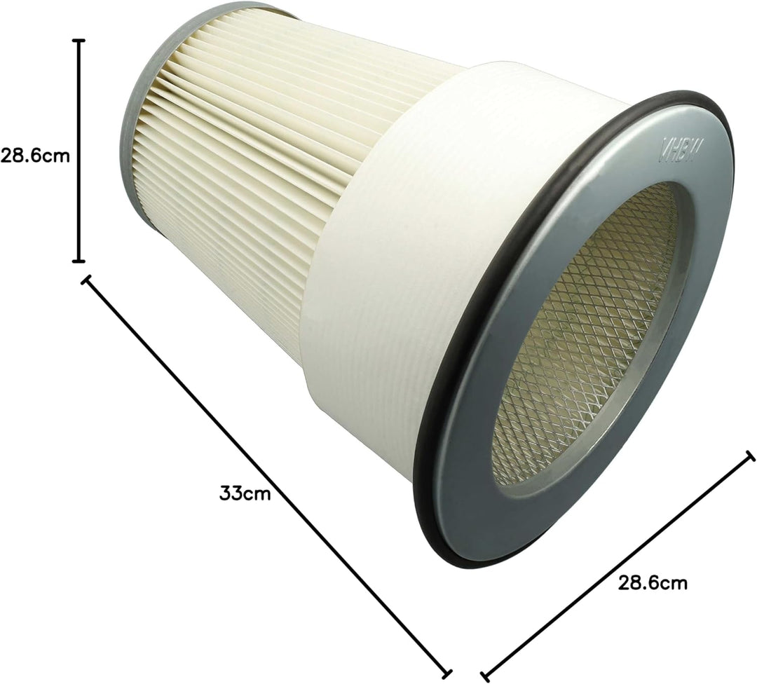 vhbw Lamellenfilter kompatibel mit Dustcontrol DC Tromb 400 Handstaubsauger