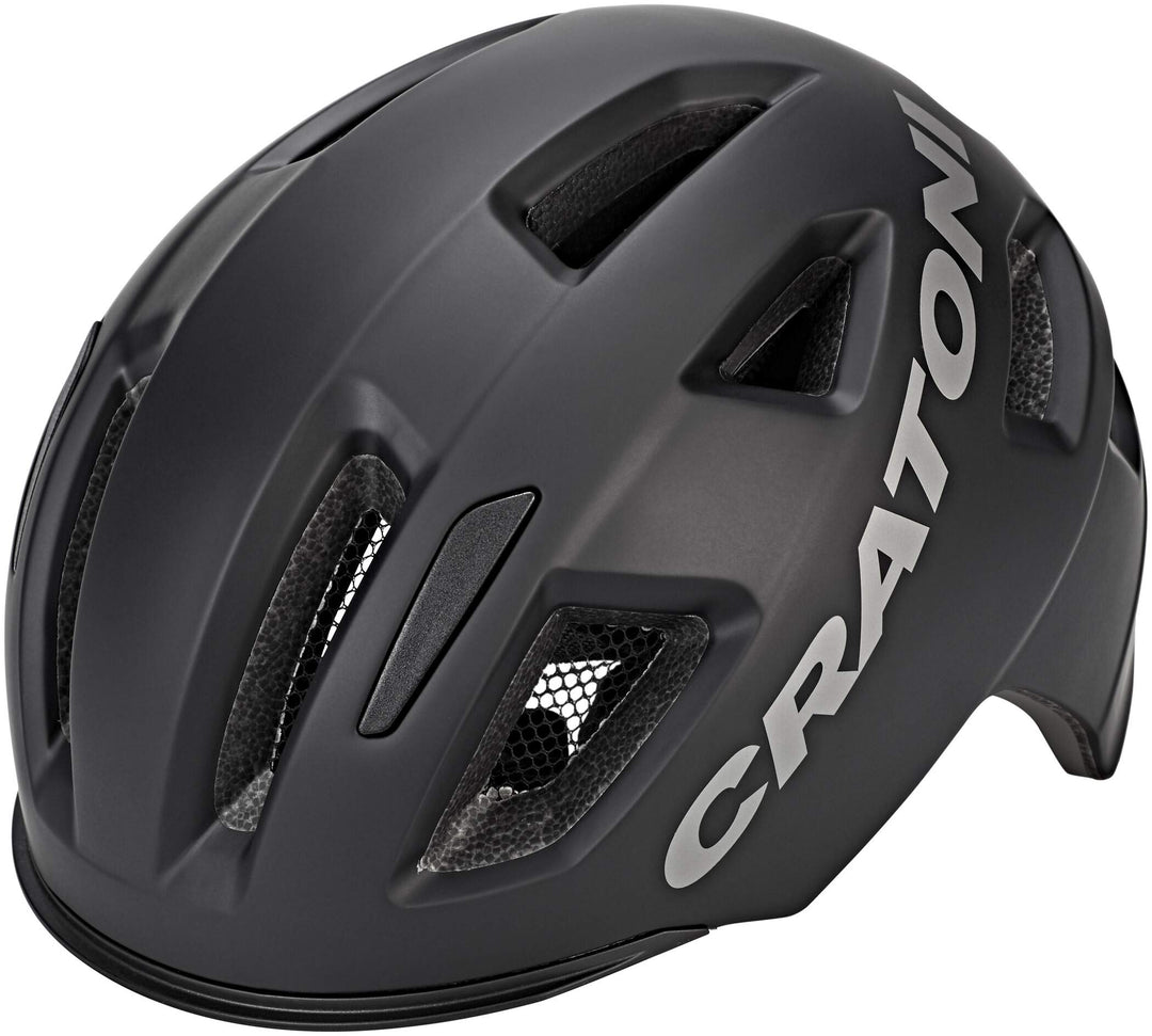 Cratoni City Fahrradhelm C-Pure schwarz matt Einheitsgrösse, Einheitsgrösse