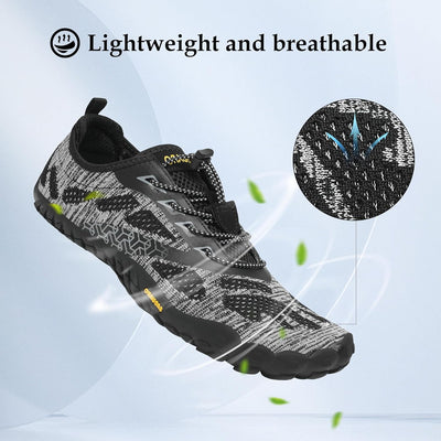 SAGUARO Barfussschuhe Herren Minimalistische Traillaufschuhe Damen Laufschuhe Outdoor Sport Fitnesss
