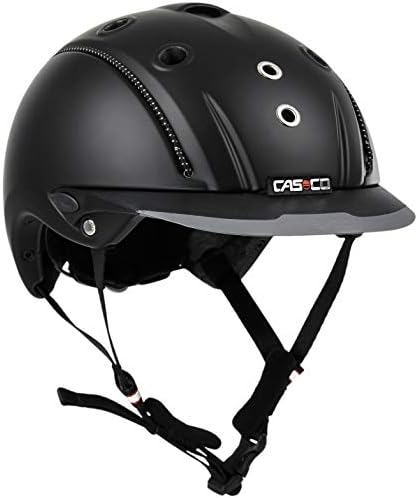 Casco Reithelm MISTRALL-1 schwarz + Hufkratzer Reiterladen24 Schwarz L (58-62cm), Schwarz L (58-62cm