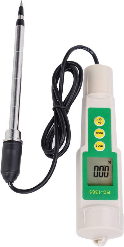 EC CF TDS 3-in-1-Bodentester EC-3185 Bodenmessgerät Bodenanalysegerät Pflanzenpflegetool für Den Gar