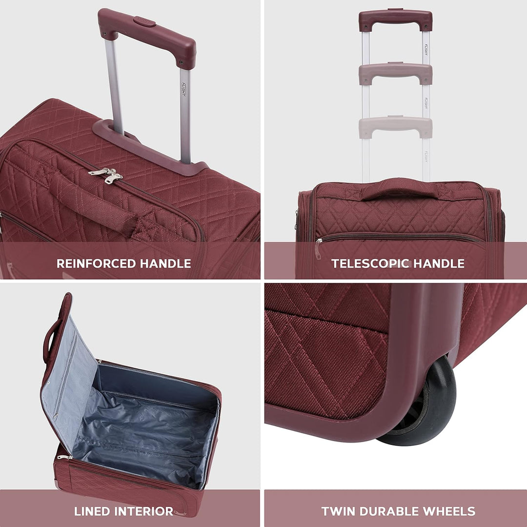 Flight Knight 56x45x25cm easyJet & British Airways Large Carry On Approved & Tested Maximum Size Han