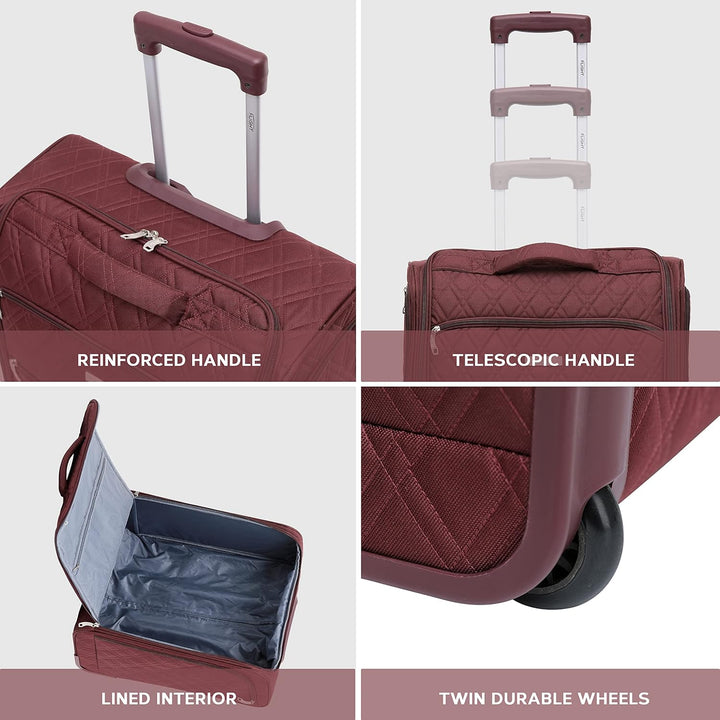Flight Knight 56x45x25cm easyJet & British Airways Large Carry On Approved & Tested Maximum Size Han
