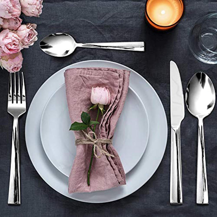 Besteck Set, HaWare 30-teilig Besteckset für 6 Personen mit Messer/Gabel/Löffel, Edelstahl Essbestec