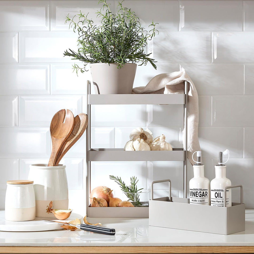 BUTLERS Sideline Regal mit 3 Böden Höhe 40cm