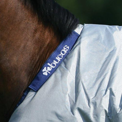 Bucas Power Turnout Combi Neck, Halsteil, Silber, Grösse XS (Rückenlänge 115 cm), XS