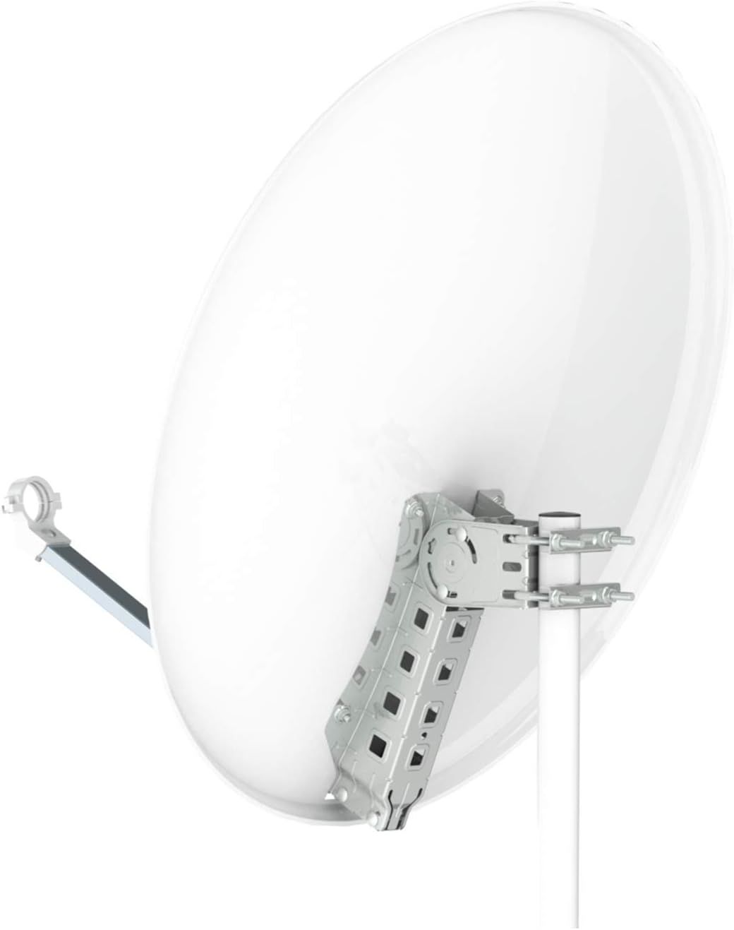 Opticum QA80 Sat Antenne Stahl hellgrau lichtgrau ohne LNB, lichtgrau ohne LNB