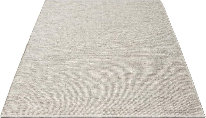 the carpet Boho Natur Wool Handgewebter Wollteppich im natürlichen skandinavischen Boho-Look, Handar