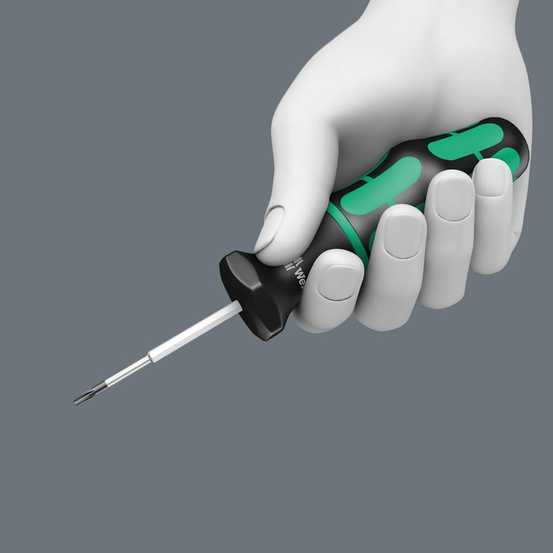 Wera 300 TX Drehmomentindikator Torx, TX 7, 0.9 Nm, Wera 05027931001 300 TX , TX 7, 0.9 Nm, 300 TX ,