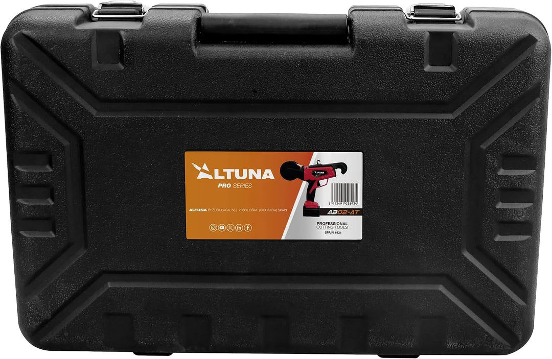 Altuna Akku-Bindegerät AB02-AT 16,8 V mit 2 Batterien 2,5 Ah | Professionelles Bindegerät für Weinbe