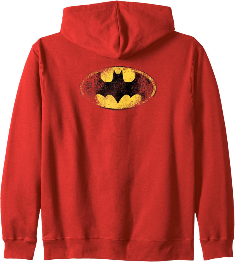 Batman Destroyed Logo Kapuzenjacke