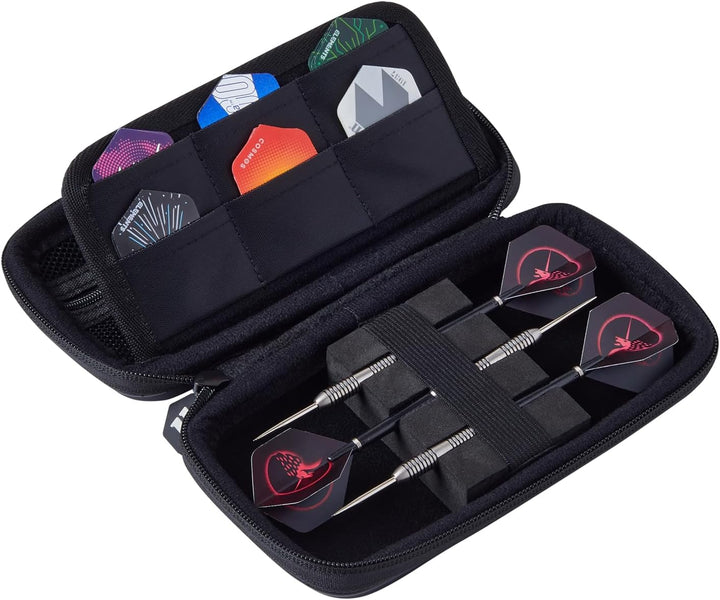 Unicorn Ultra Dart-Etui, schlankes Small - Holds 1 Set of Darts Schwarz, Small - Holds 1 Set of Dart