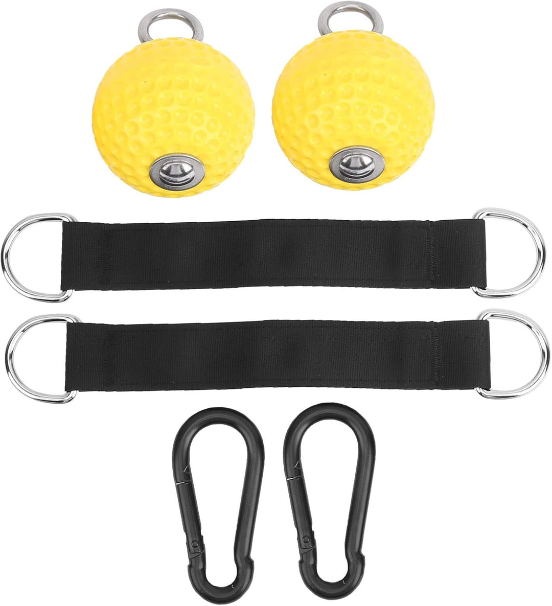 Wakects Klimmzuggriffe, Ball, Armkraft-Trainingsgerät mit Sphärischen Rillen, Leicht und Kompakt, Ei