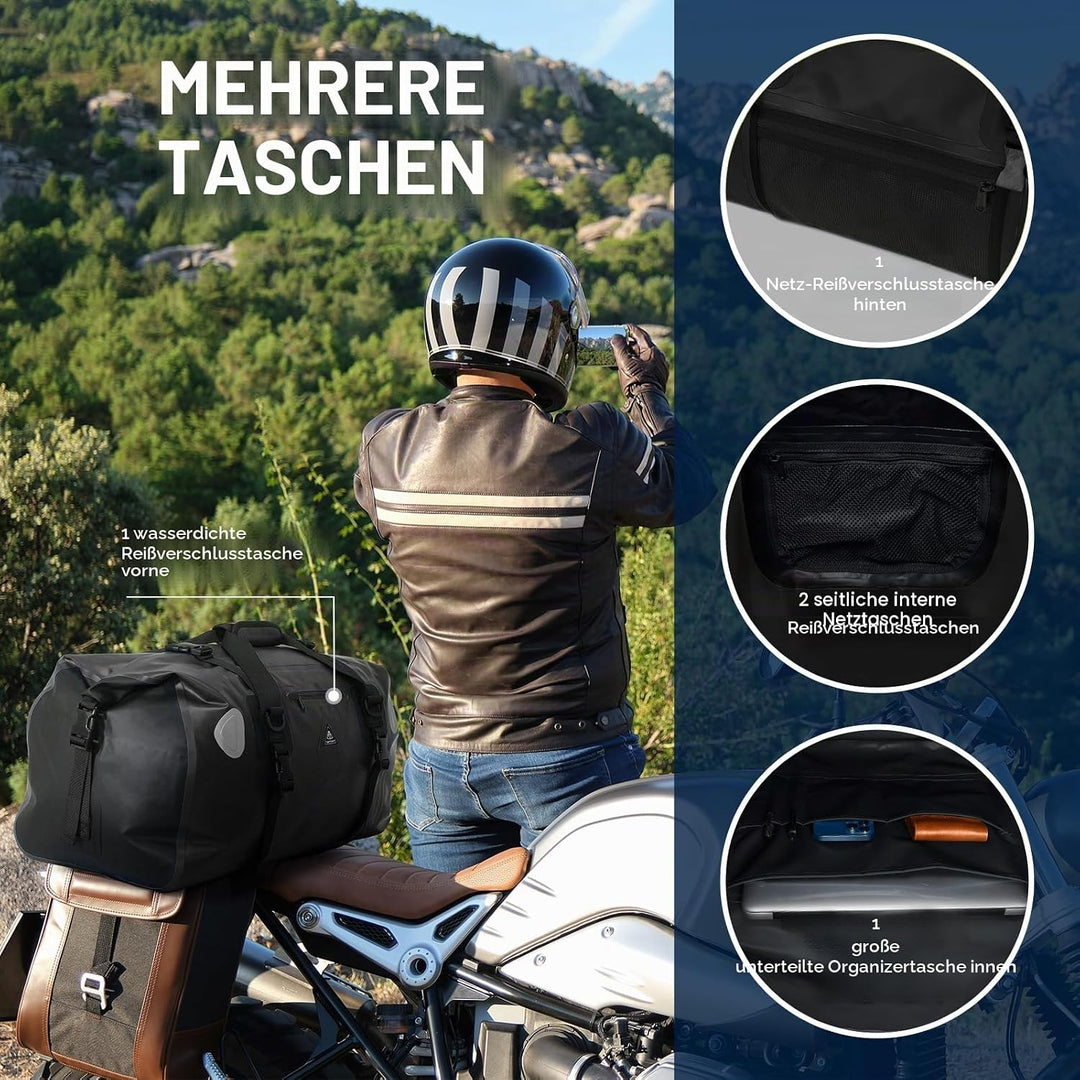 Wasserdichter Rucksack Dry Bag | wasserdichte Reisetasche Rucksack | Roll Top Seesack Wasserdicht fü