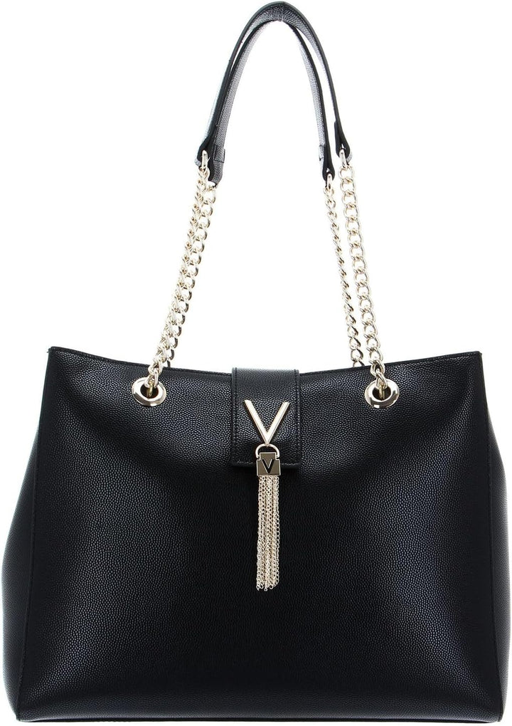 VALENTINO Damen Geldbörse M Schwarz / Gold, M Schwarz / Gold