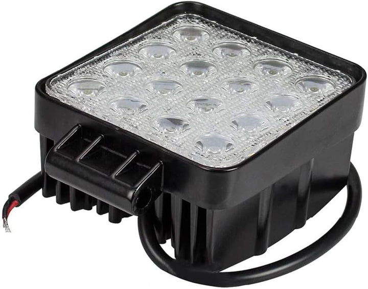 10X 48W 16 LEDs Offroad Lampe LED Arbeitsscheinwerfer Flutlicht Reflektor Arbeitslicht Zusatzscheinw
