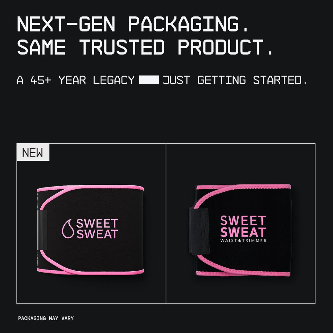Sports Research Bauchgurt „Sweet Sweat“ zur Förderung der Schweissbildung am Bauch, Herren, Pinkes L