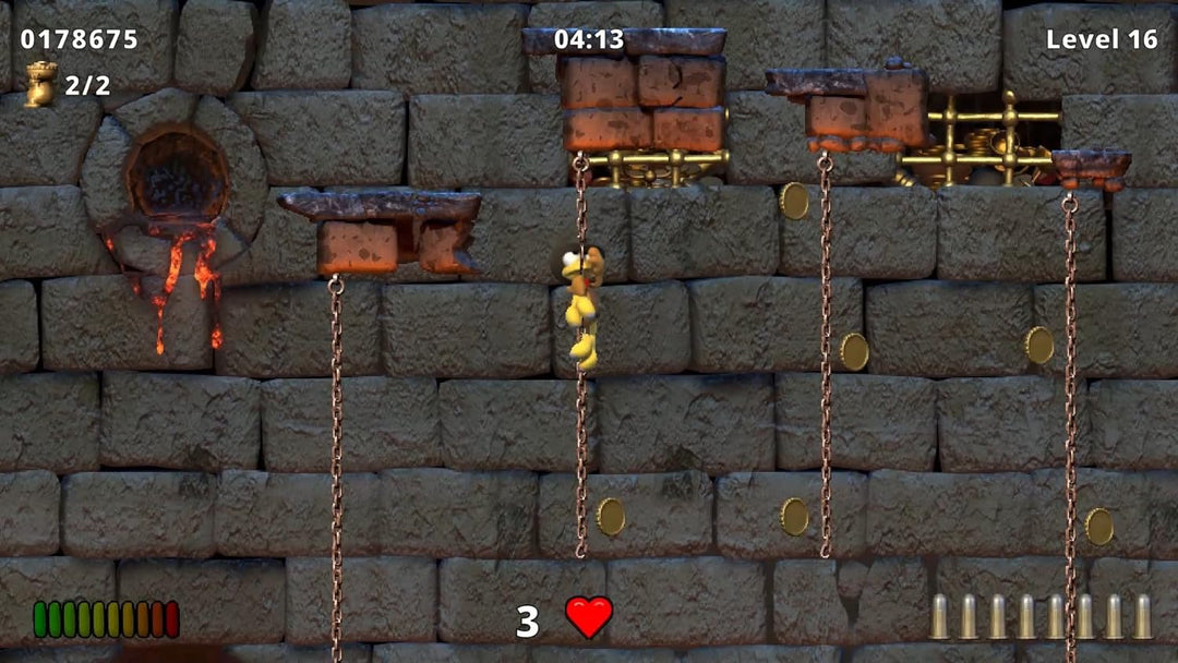 Moorhuhn - Jump n Run - Schatzjäger Abenteuer - für Nintendo Switch