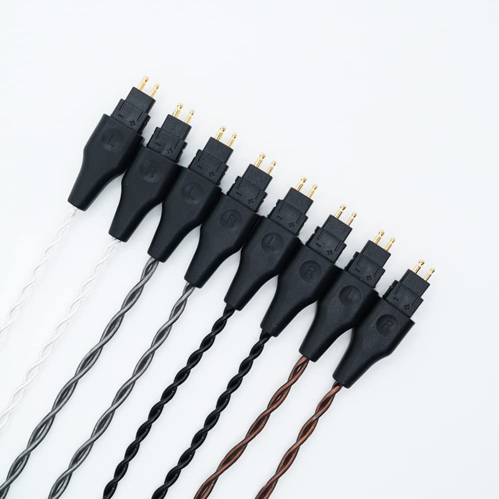 Janjunsi Upgrade Audio Kabel Ersatz Schnur Kompatibel mit Sennheiser HD580/HD650/HD660/HD600S/HD414/