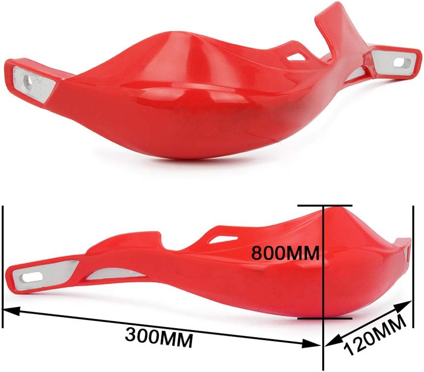 Motorradhandprotektoren Aluminium-Handschützer Universal für 7/8 "und 1 1/8" Bürstenstange für Off-R