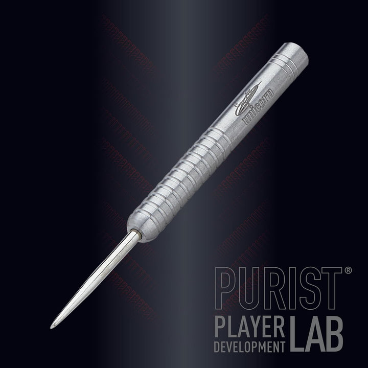 Unicorn Phase 1 Gary Anderson Purist Steel Barrel 24 g Silber, 24 g Silber