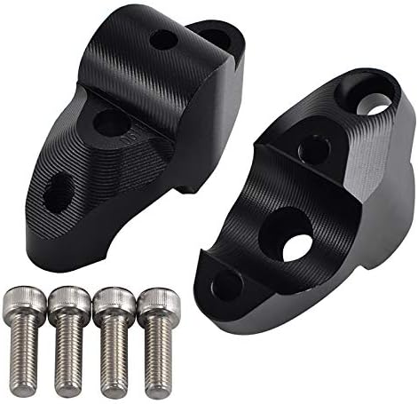 2pcs Riser für Lenkergriffe 28 mm 1 1/8" CNC HandleBar Fat Bar Riser Mount für 1290 Super Adventure/