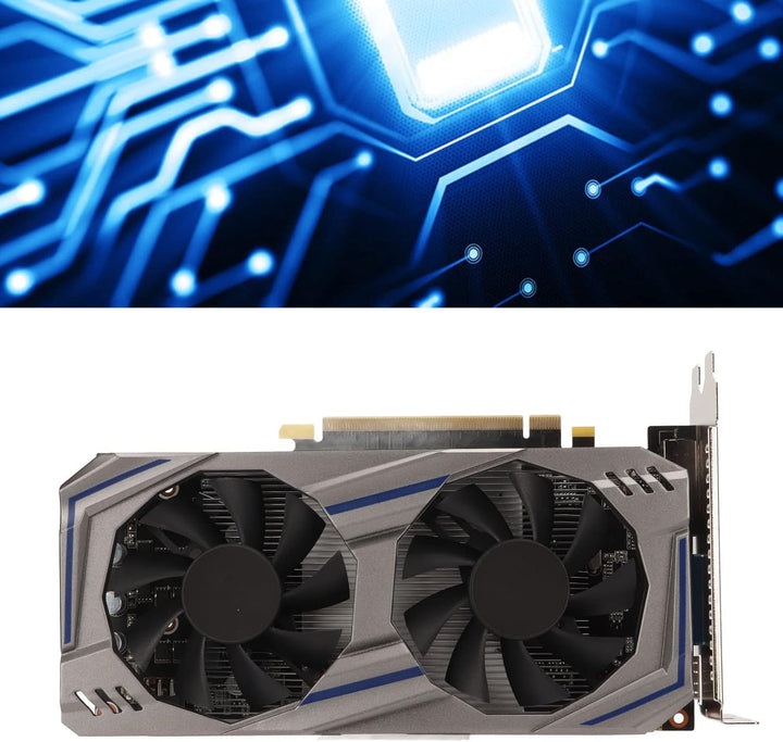 Elprico GTX 550Ti 8 GB Grafikkarte, 128-Bit-GDDR5-Gaming-Grafikkarte mit Zwei Lüftern, Separate Gami