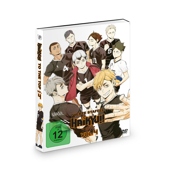 Haikyu!!: To the Top - Staffel 4 + OVA zur Staffel 2&3 - Vol.4 - [DVD], DVD