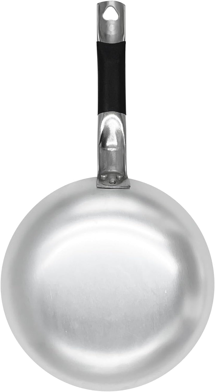 Pentole Agnelli Springen Pfanne Induktion Senkkopf Hohe, aus Aluminium, Dicke 5 mm, mit Rohrstiel in