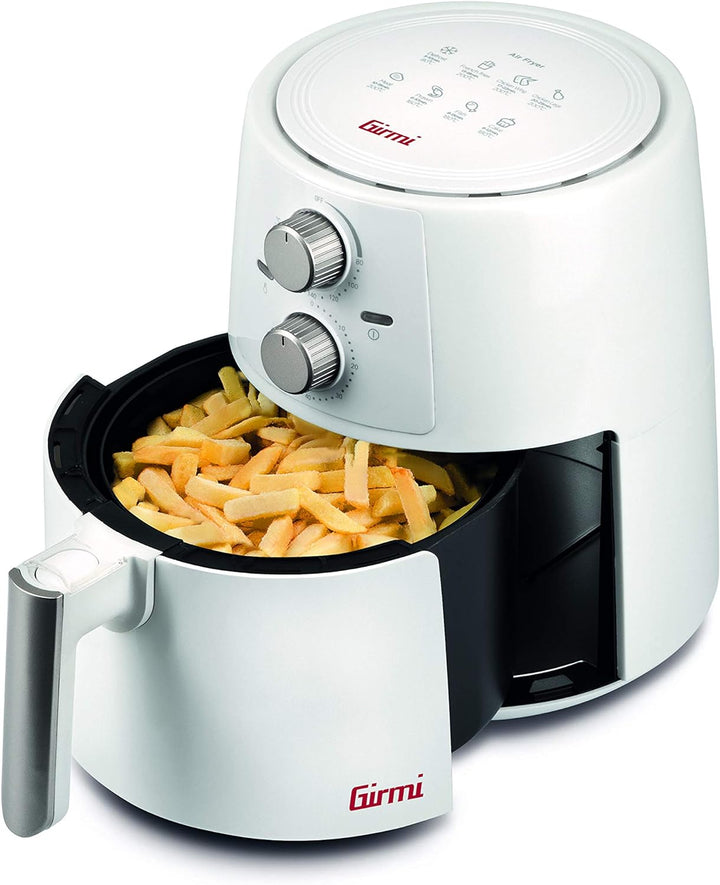 Girmi EcoFrit Light Luftfritteuse, 1400 W, 3,5 Liter, Kunststoff