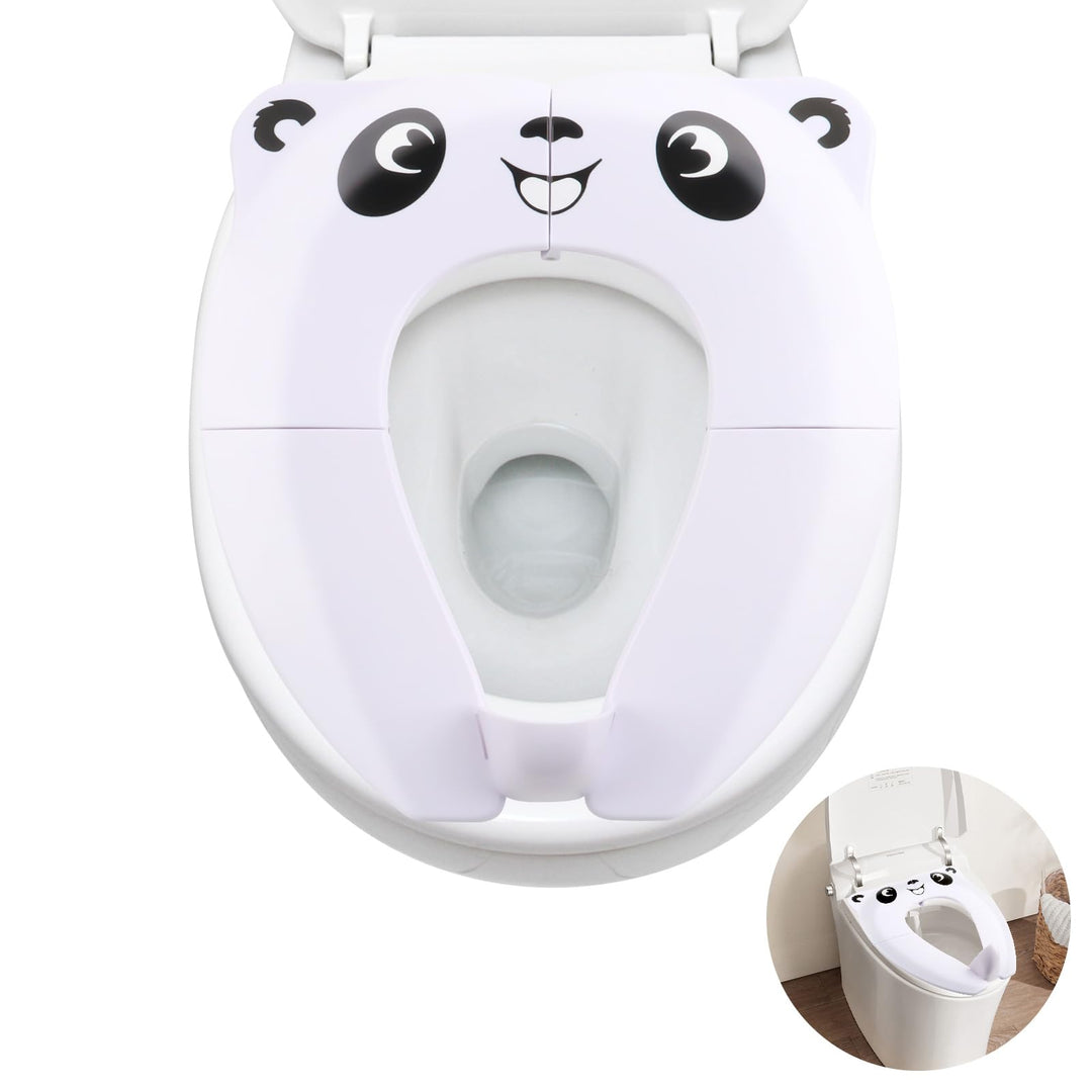 Faltbarer Baby-Toilettensitz, Toilettenadapter für Kinder Toilettensitzbezug, Toilettensitz WC Sitzb