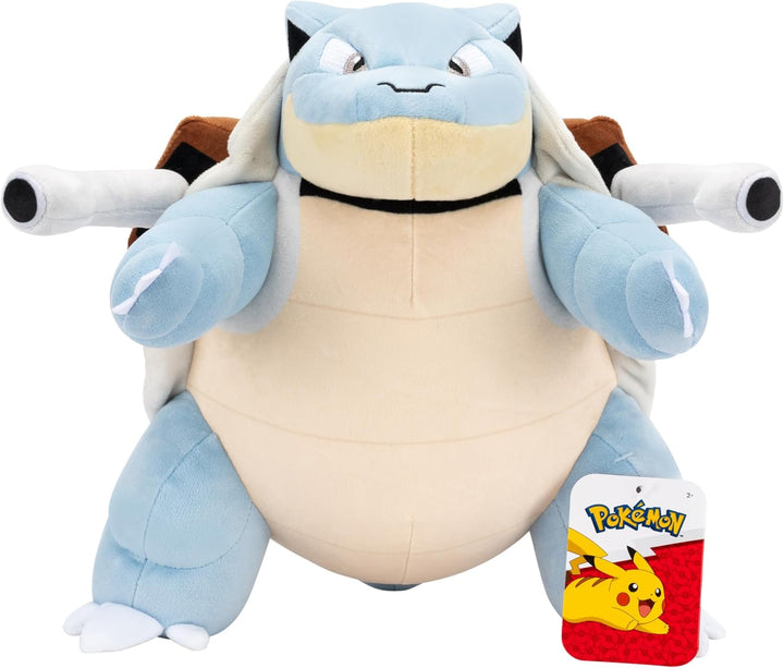 Pokemon Kuscheltier XXL Blastoise Turtok 30 cm – Pokemon Plüschtier – Neue 2023 – Pokemon Plush - Of