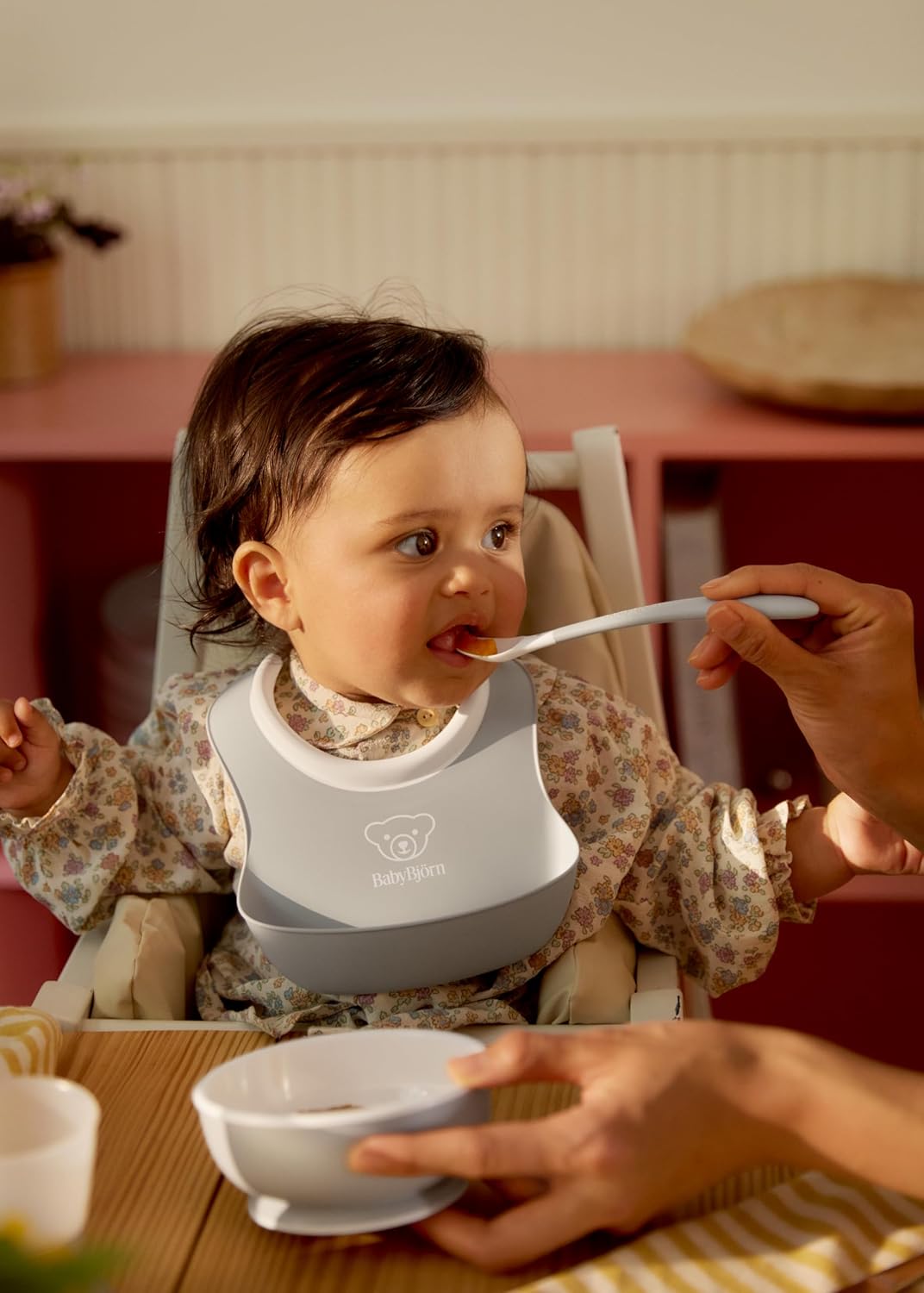 BabyBjörn Kindergeschirr, 3 Teile, Grau, Grau