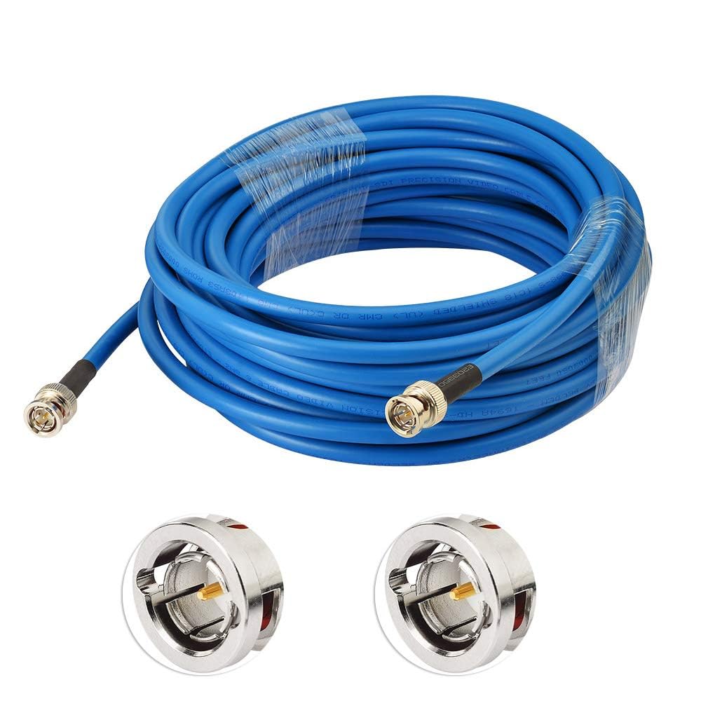 Superbat® BNC Kabel SDI Kabel HD SDI Kabel (Belden 1694A,15M) für HD-SDI 3G-SDI 4K 8K 5C SDI Video K