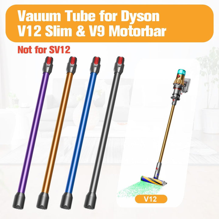 Verlängerungsrohr für Dyson V12 Slim Stabstaubsauger, Ersatz Verlängerungsstange Teleskoprohr Zubehö
