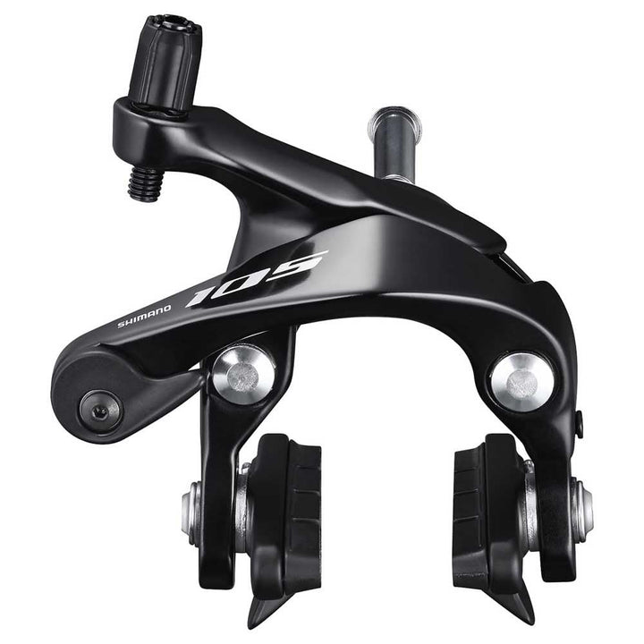 SHIMANO 105 BR-R7000 Rennbremse (Vorderrad | ohne Hebel | 51mm) Schwarz, Schwarz