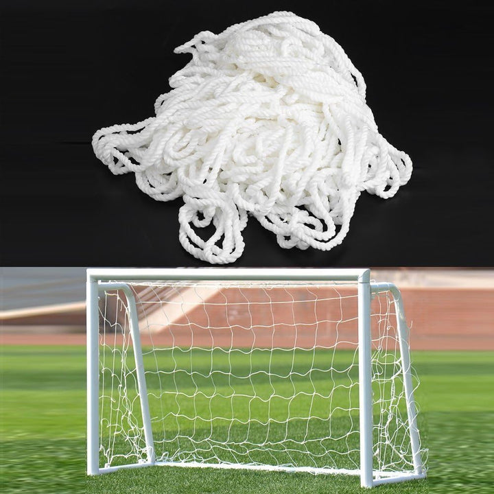Fussballnetz, 1,2x0,8m Polypropylenfaser Sportspiel-Trainingsgeräte Fussballnetz Sportübungszubehör