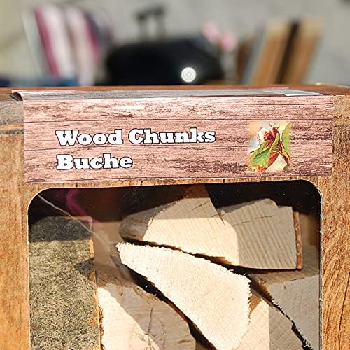 Landree® Räucherklötze Wood Chunks 1,5Kg aus Schleswig-Holstein (Buche) Räucherklötze 1,5kg, Räucher