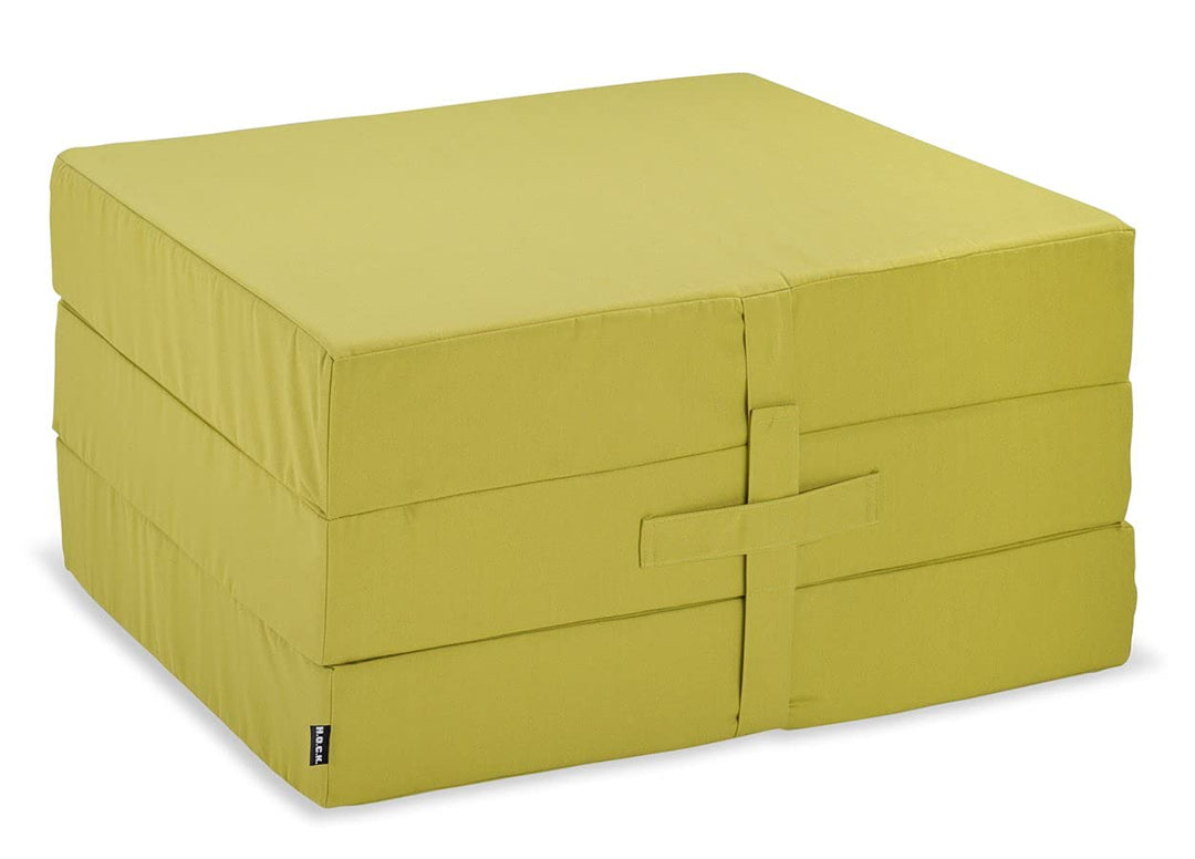 H.O.C.K. Outdoor Klappmatratze, Notbett, Gästebett, Schlafsessel oder Faltmatratze für drinnen und d