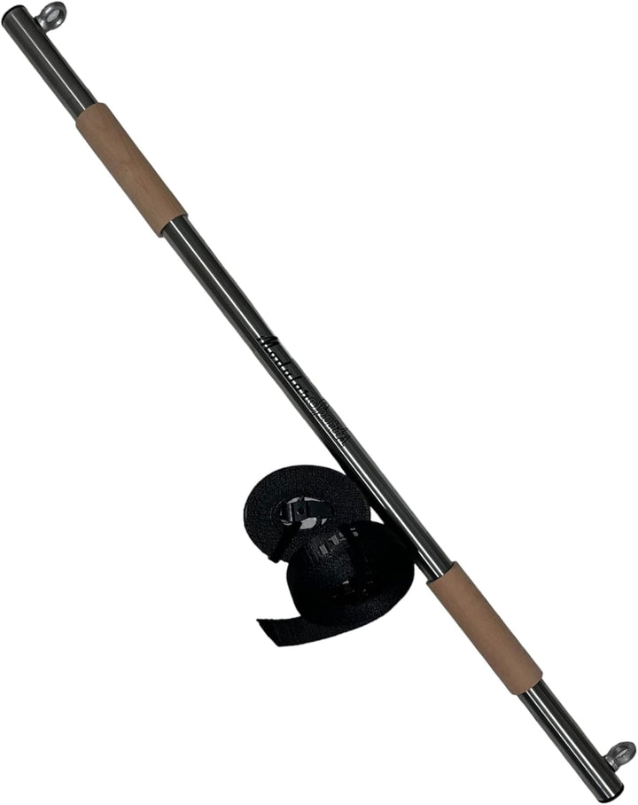 ModularSports SLIDE'N'ROLL rotierende Klimmzugstange aus Edelstahl/Klimmzugstange Outdoor und Indoor