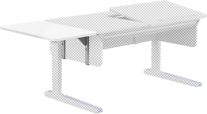 moll Champion Side Top, Tisch-Erweiterung in die Breite, seitliche Ablagemöglichkeit, Weiss, Holzwer