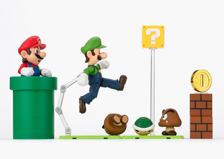 S.H.Figuarts Action Figure Accessory Super Mario Super Mario Spielset, Super Mario Spielset