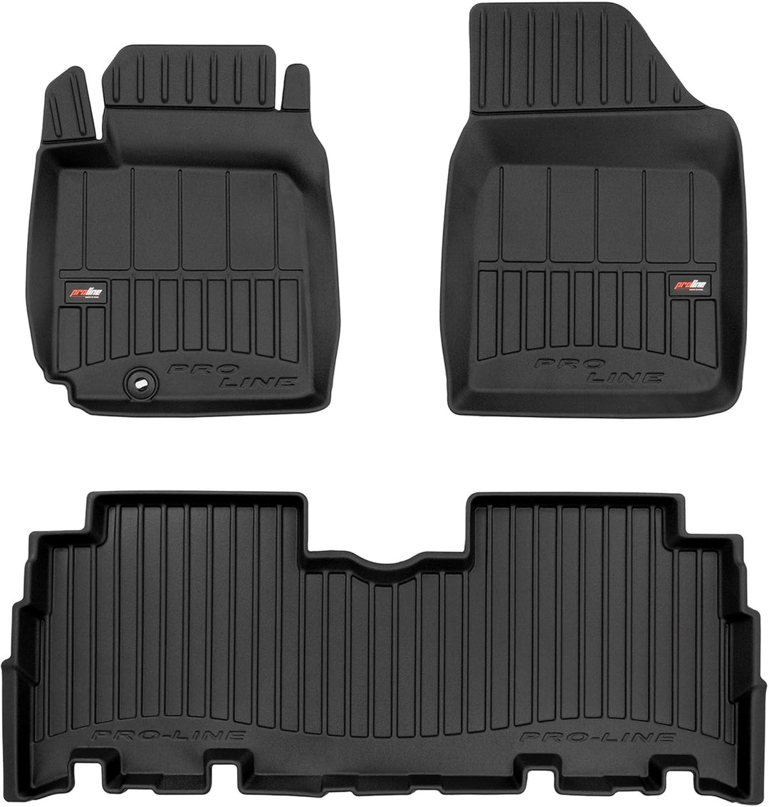M MOTOS Gummimatten Auto Fussmatte passt für Toyota Yaris Verso 1999-2005 Verbessern Sie Ihren Reise