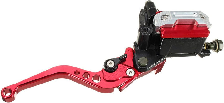 C-FUNN 7/8Inch 22Mm CNC Universal Motorcycle Brake Clutch Master Cylinder Lever Reservoir - Lila, Li