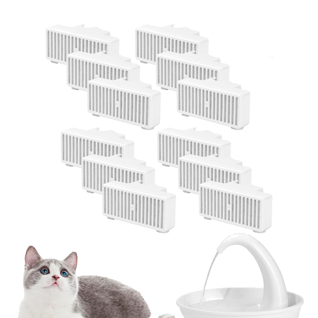 Ersatzfilter für Haustierbrunnen, Hochwertige Filter für Katzen und Hunde, Einfache Installation, Id