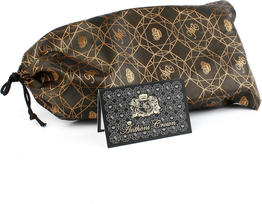 Anthoni Crown Unisex BLU3P4580-105 Gürtel, Dunkelblau, 105