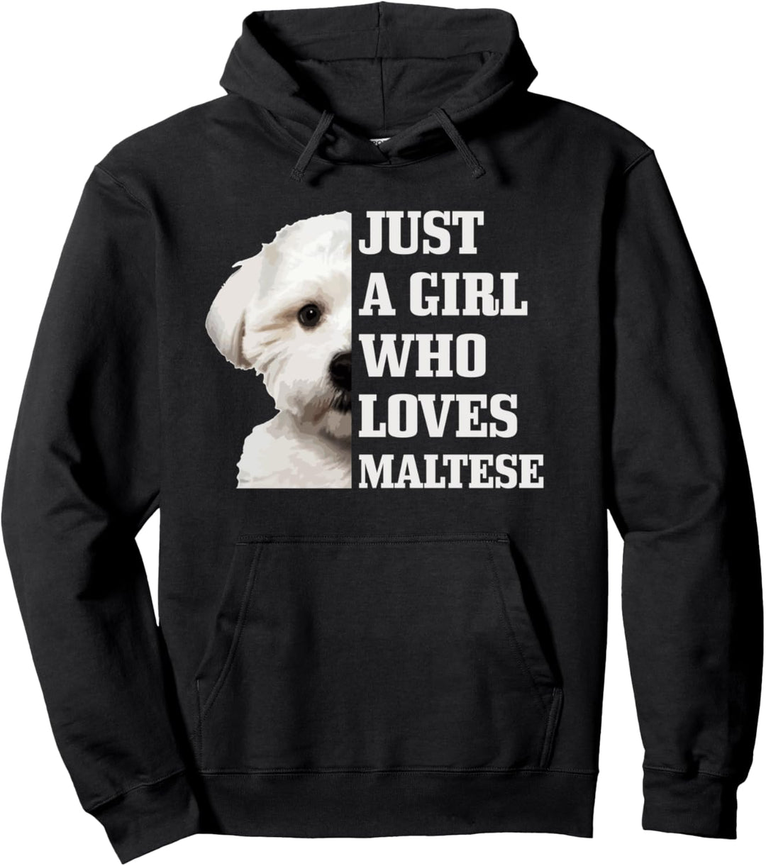 Malteser Hund Pullover Hoodie