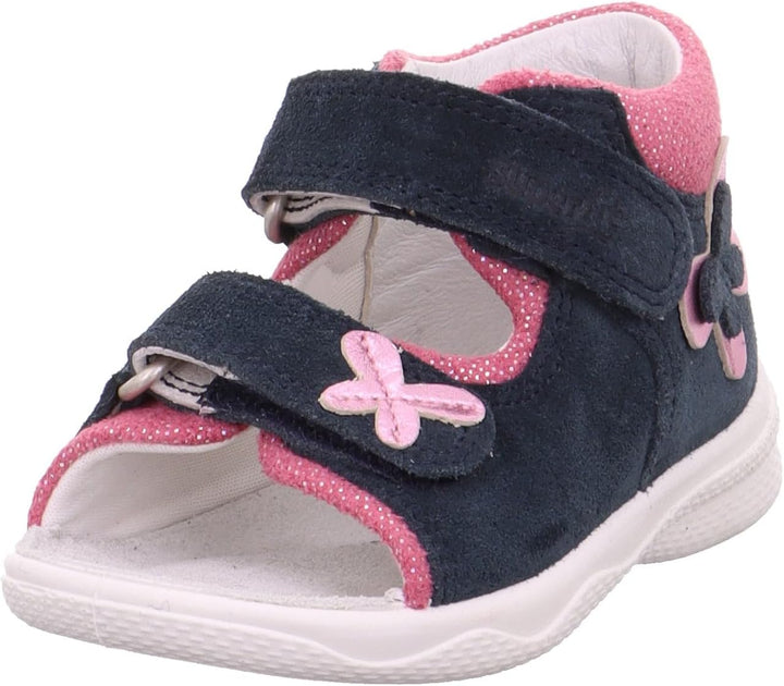 Superfit Mädchen Polly Sandale 19 EU Blau 8000, 19 EU Blau 8000