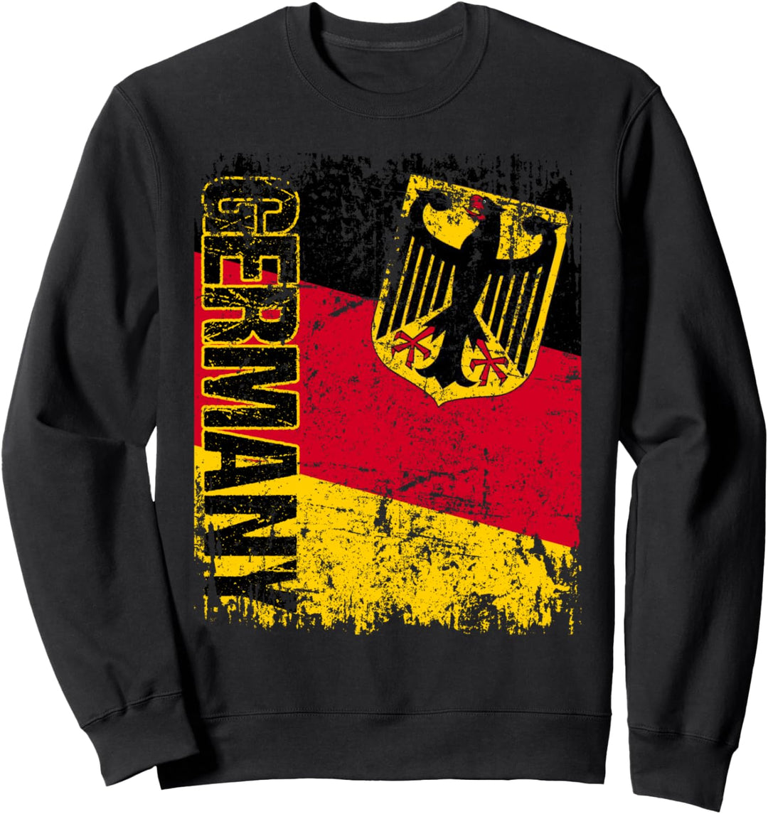 DEUTSCHLAND Flagge | Damen Herren Kinder GERMANY Sweatshirt