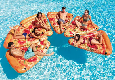 Intex 58752 Lounge ''Pizza Slice'', 160 x 137 cm Single, Single